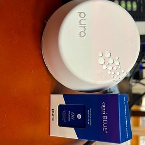 One month old Pura with new capri Blue fragrance.